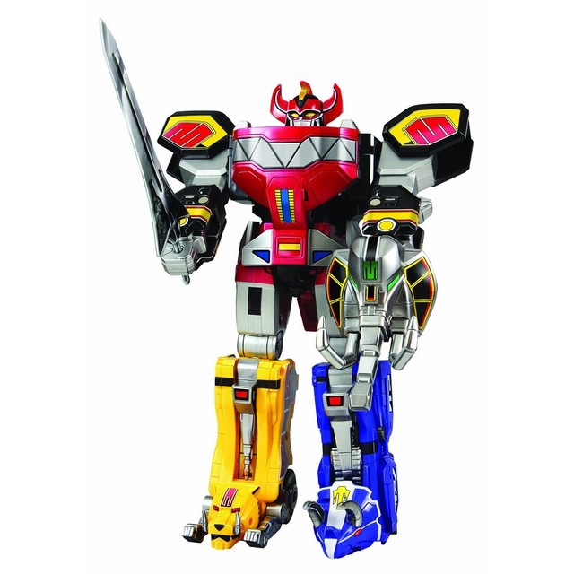 megazord power rangers bandai