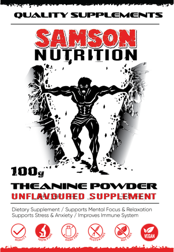 L-Theanine Powder 200g, Supports Mental Focus, Relaxation, Stress & Anxiety - Picture 3 of 8