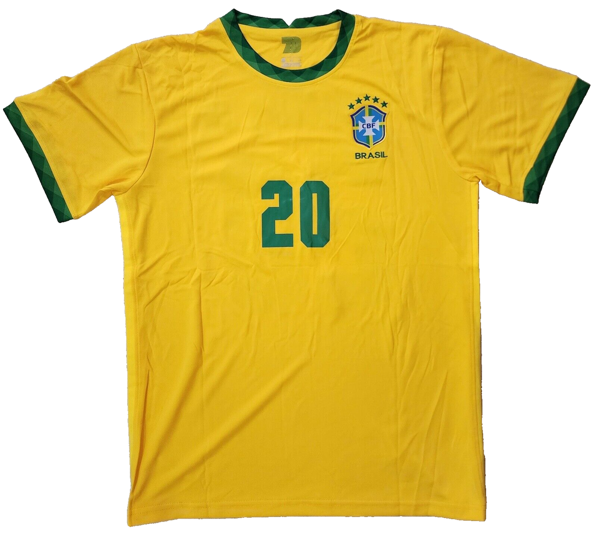 Vinicius Junior Signed 21/22 Brazil Jersey Vini Jr. #20