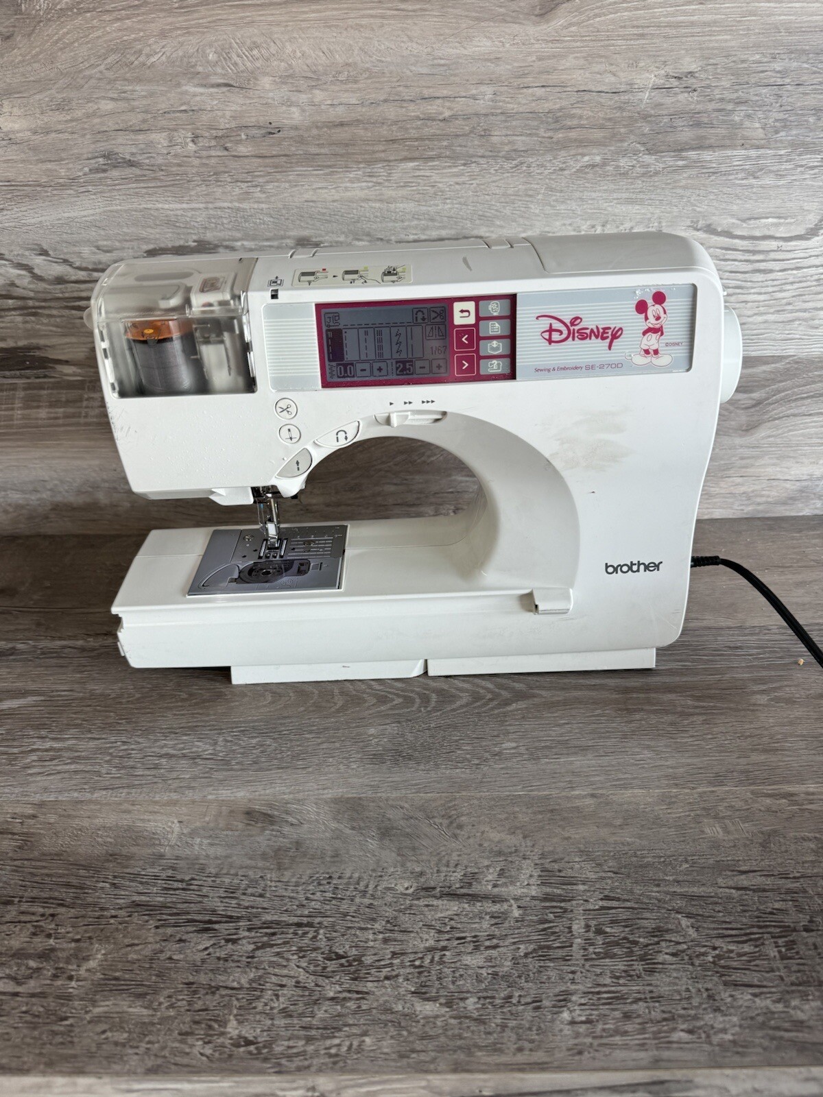 Brother Sewing Machine & Embroidery Combo Disney Mickey Mouse SE270D