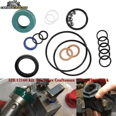 #ad #ad 328.12160 Floor Jack Seal Replacement Kit for Sears Craftsman 2 Ton Floor Jack $40.39