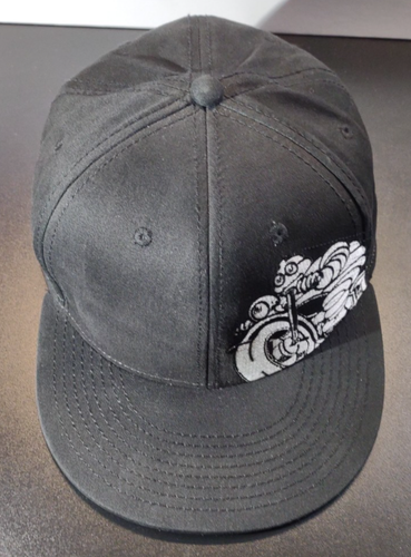 Michelin Herren Mütze Kappe Erwachsene L/XL Motorradreifen Otto tailliert schwarz bestickt