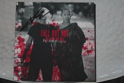 Fall Out Boy - Save Rock and Roll CD Album signed / autograph / signiert