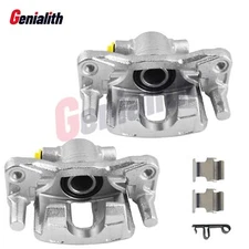 2x Rear Left Right Brake Caliper w/Bracket for Dodge Avenger 2008-2014 2.4L 3.6L