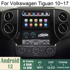 Car Android Gps Navigation Wifi 9.7" For Volkswagen Vw Tiguan 10-17 Radio 4 64g