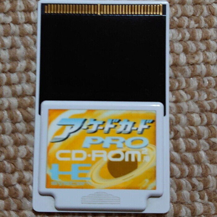 PC Engine Arcade Card Pro CD Rom 2 NEC PCE Video Game Import PC Engine Arcade Card Pro CD Rom 2 NEC PCE Video Game Import