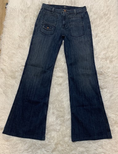 all Mankind Georgia flare jeans Sz 27 