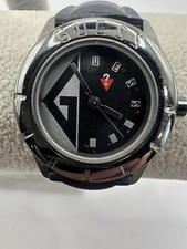 Guess Vintage Womens Watch 1989 New Battery Rubber Band 30MM 7.5" X