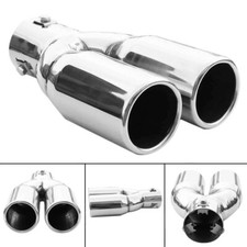 Auspuffblende Endrohr Doppel Für Skoda Octavia Fabia Yeti Superb Rapid Karoq