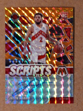 Jalen Harris 2020-21 Mosaic Rookie Scripts Auto #RS-JAL Orange Parallel