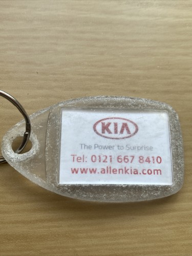 Genuine KIA Allen Dealer Leather Keyring Keytag Sportage Caren Niro Picanto GT - Picture 5 of 7