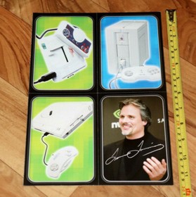 FM Towns Marty / NEC PC-FX PC-Eingine / Fujitsu / Lorne Lanning Rare Card Set 