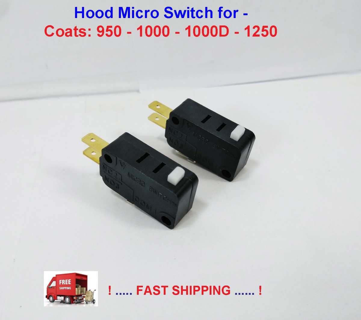 Micro hood switch - for Coats Wheel Balancer 950 1000 1000D 1250