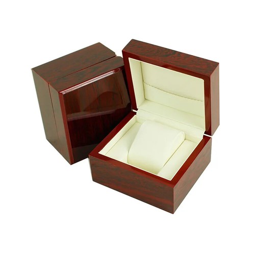 Chinese 1/2/3/5/6/10/12 Positions Dark Red Wooden Watch Box Watch Storage Case - Picture 13 of 30