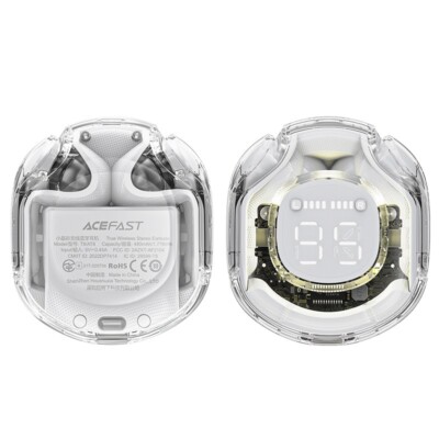 ACEFAST T8 Bluetooth Kopfhörer Crystal Earbuds, HiFi Stereo Bluetooth 5.3 In Ear