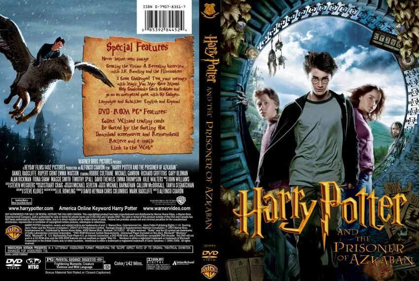 Harry Potter and the Prisoner of Azkaban DVD 