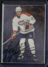 1998-99 ITG Be A Player #71 Turner Stevenson Silver Auto Canadiens NR-MINT