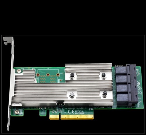 LSI Logic Controller Card 05-25703-00 9305-16i 16-Port SAS 12Gb/s pci-e 3.0 - Bild 2 von 7