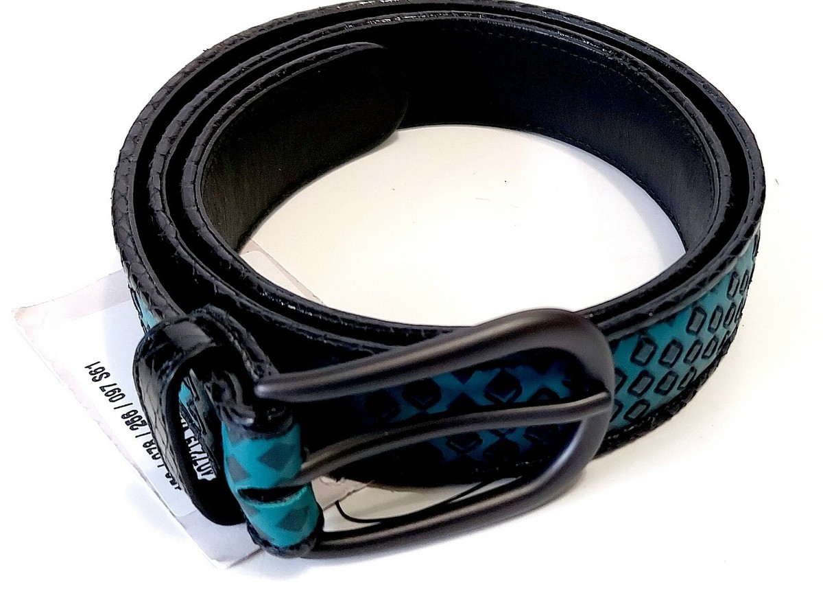 ☆関税込☆BOTTEGA VENETA★ウーブン ナッパ ベルト★ Bottega Veneta 407219 VAWW1 Women Hip Belt Canard Black