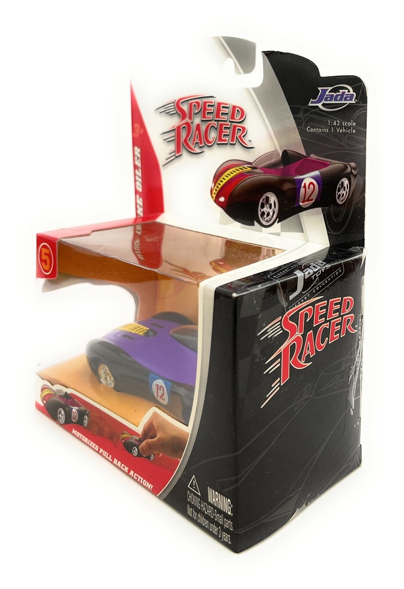 Jada 1:43 Scale Speed Racer Snake Oiler #12 Motorized Pull Back