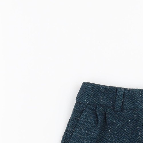 F&F Girls Green Polyester Blend Hot Pants Shorts Size 8-9 Years Regular - Picture 5 of 12