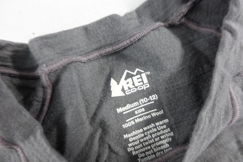 $50 REI Merino Wool Kids Youth Baselayer Top Sz Medium (10-12) - Picture 2 of 2
