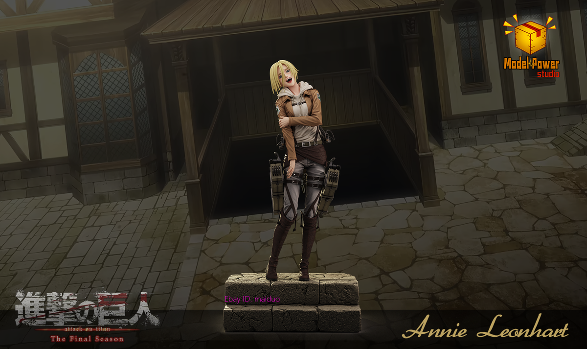 Annie Leonhart Resin Model Power Studio Attack on Titan Figurine