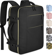 Travel Laptop Backpack - Airlines Approved Carry-On Bookbag Fits 15.6" Laptop