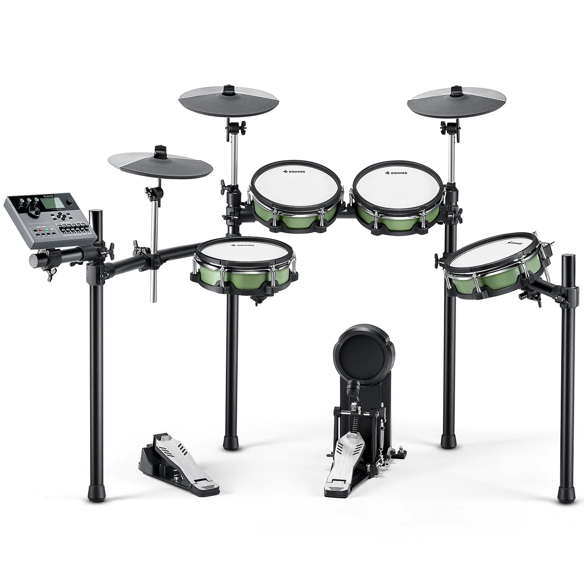 Simmons sd550 electronic drum set with mesh pads deals