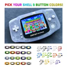 Nintendo Game Boy Advance GBA Backlight V5 IPS LCD System PICK YOUR COLOR