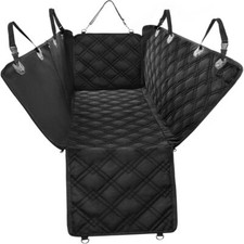 Waterproof Dog Car Seat Cover with Non-Slip Design for Back Seat Protection