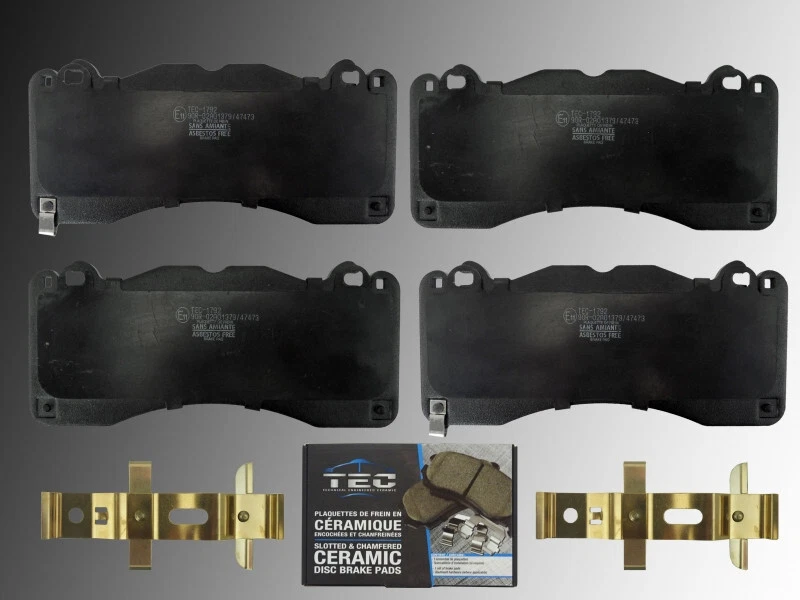 Plaquettes En Céramique À Disque Avant FORD MUSTANG GT 2015-2020 6 Piston Brembo - Photo 1/1