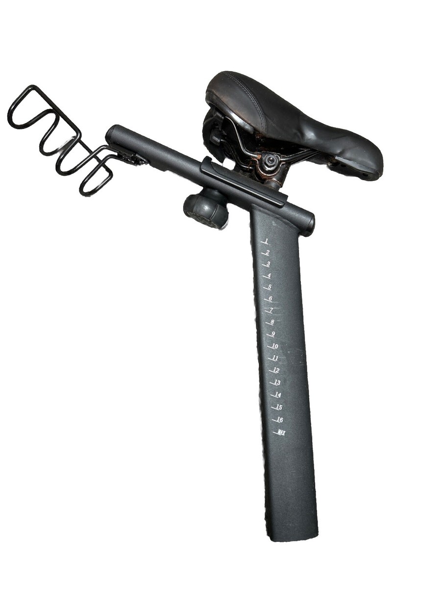 EXERCISE BIKE seat post EXTENSION BAR AND SEAT See Pics 30 Day Warranty