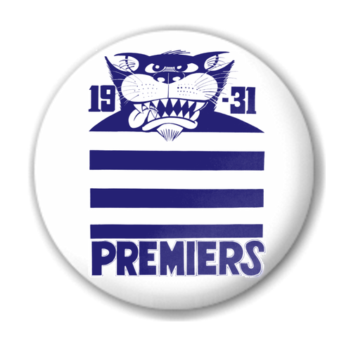 VFL AFL Grand Final Premiership Badge Button 57mm pin Aussie Rules Footy team - Picture 28 of 48