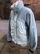 Vintage Nike Acg Storm-fit Coat, Size Small (8-10) Baby Blue & Grey, 00’s Y2k