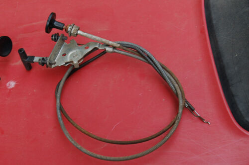 Craftsman II Tractor Choke and Throttle Control Cables USED NLA - Picture 4 of 7