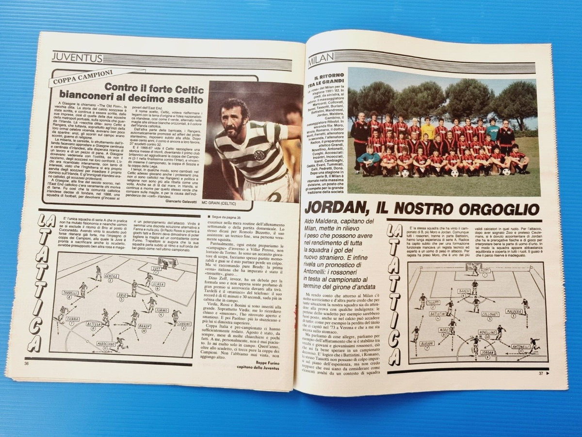 Gazzetta Dello Sport Illustrata – N°37 – 1981 – “Caccia Alla Juventus” – Italien
