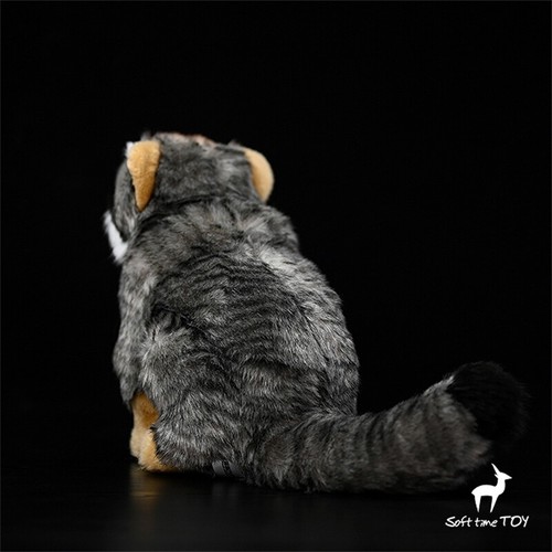 Simulation Steppe Cat Plush Toy Felis Otocolobus Manul Pallas's Stuffed Doll - Picture 5 of 8
