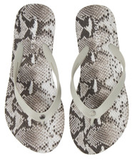 J/SLIDES NYC Flip Flop Sandal Snakeprint pool beach shoes