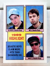 Beastie Boys Highlight: Custom-Designed Trading Card