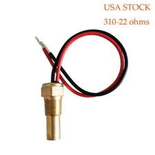 1/8" NPT Water Temp Sender Temperature Sensor Unit 310-22ohms 100-250F USA STOCK