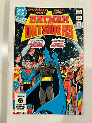 Batman and The Outsiders #1  Comic Book  1st App Dr. Jace & Gregor Markov