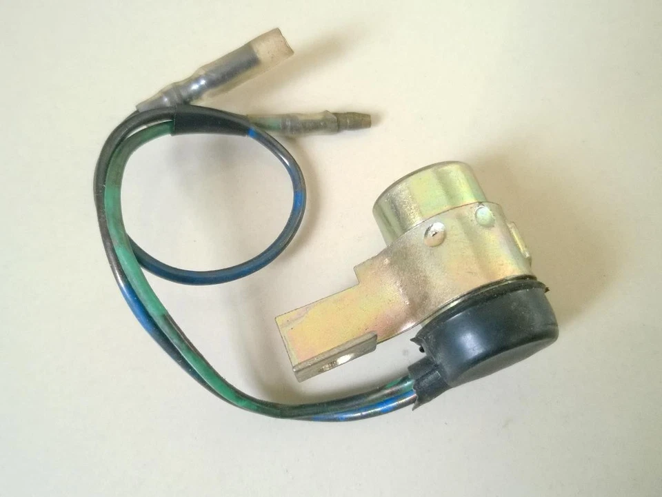 Conjunto condensador nuevo stock antiguo Honda CB125S SL125 CL125 CL100 CB100 SL100 XL100 K1 Foto 3 de 4