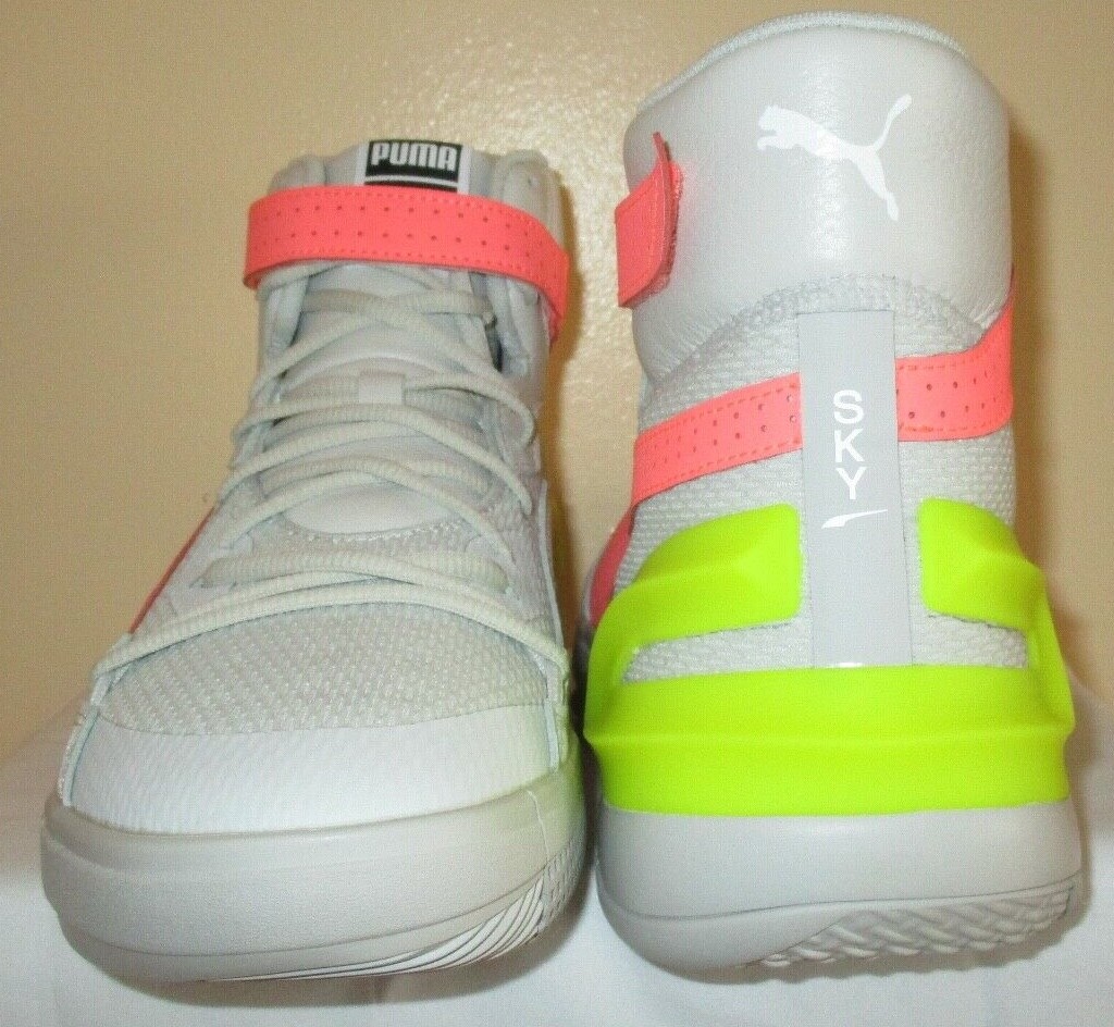 MEN'S PUMA SKY MODERN OSG GLACIER GREY-FIZZY YELLOW SHOES