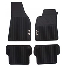 Gummifußmatten für Audi S4 B6 8E 2000-2004 Avant Kombi 5-türer 4tlg