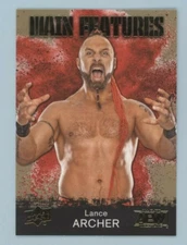 Lance Archer 2021 Upper Deck AEW 1st Edition MAIN FEATURES GOLD PARALLEL #MF-3