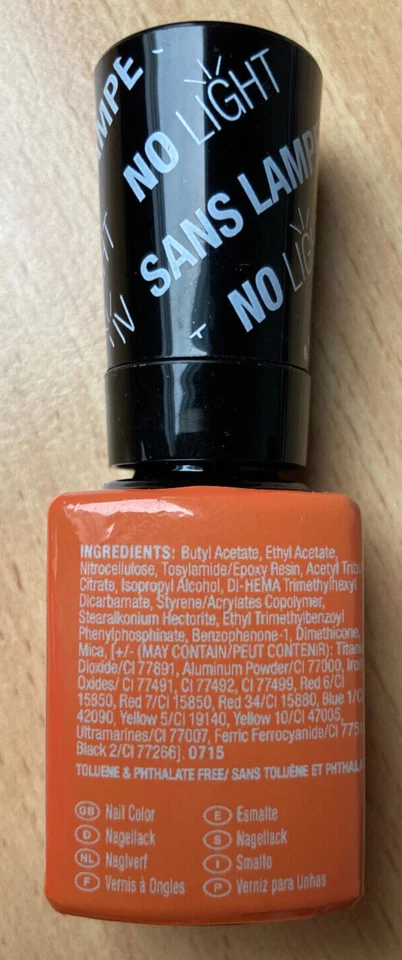 wet n wild ~ 1 Step Wonder Gel Nail Color ( E7261 Pardon My Peach ) NEU - Bild 4 von 4