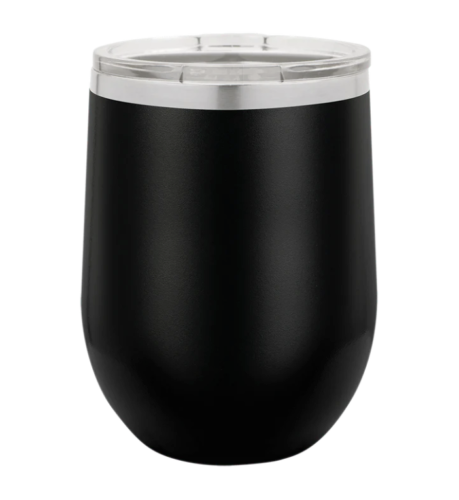 Personalised 12oz Stemless Wine Glass Tumbler Insulated DoubleWall Camp Tumblers - Picture 3 of 20