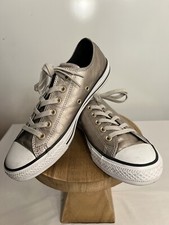 Converse Chuck Taylor All Star Women  s Size 8 Metallic