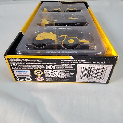 CAT 3 PACK DieCast METAL Construction Vehicle Set-EXCAVATOR-LOADER